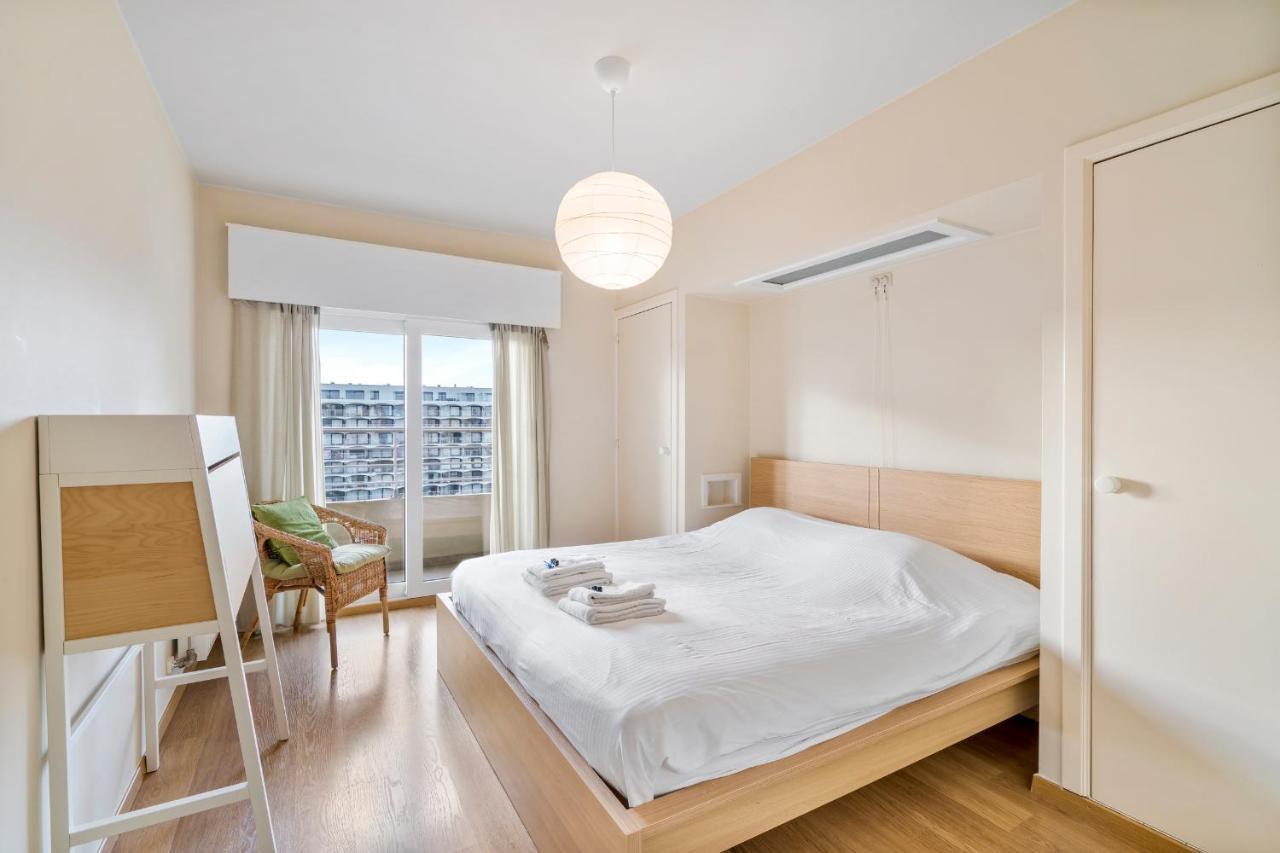 Zonnig Familie App Op Zeedijk Met Zeezicht Voor 6P Apartamento Ostend Exterior foto
