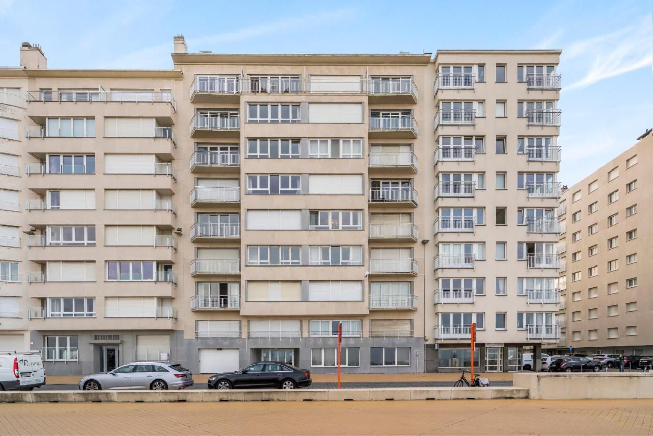 Zonnig Familie App Op Zeedijk Met Zeezicht Voor 6P Apartamento Ostend Exterior foto