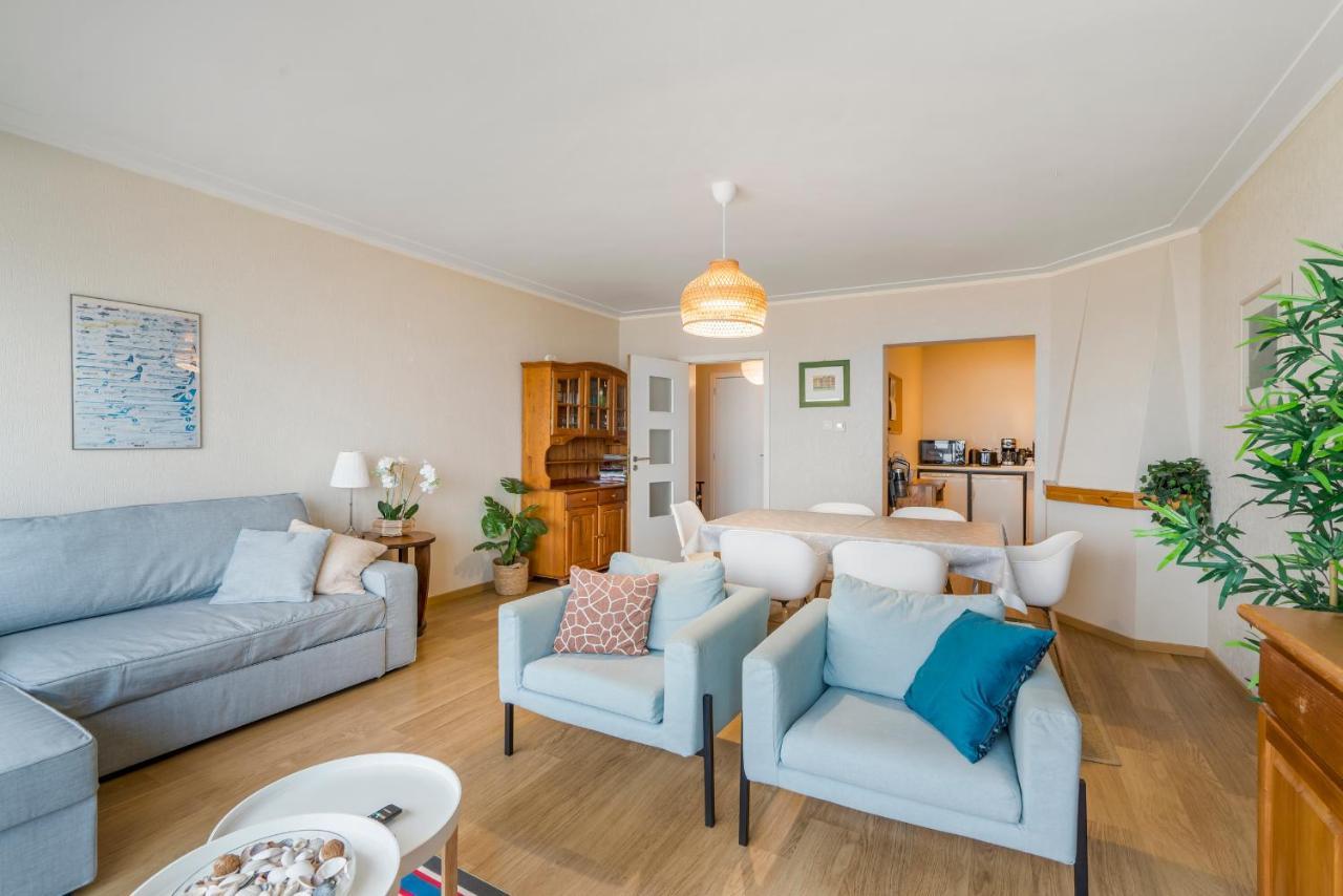 Zonnig Familie App Op Zeedijk Met Zeezicht Voor 6P Apartamento Ostend Exterior foto