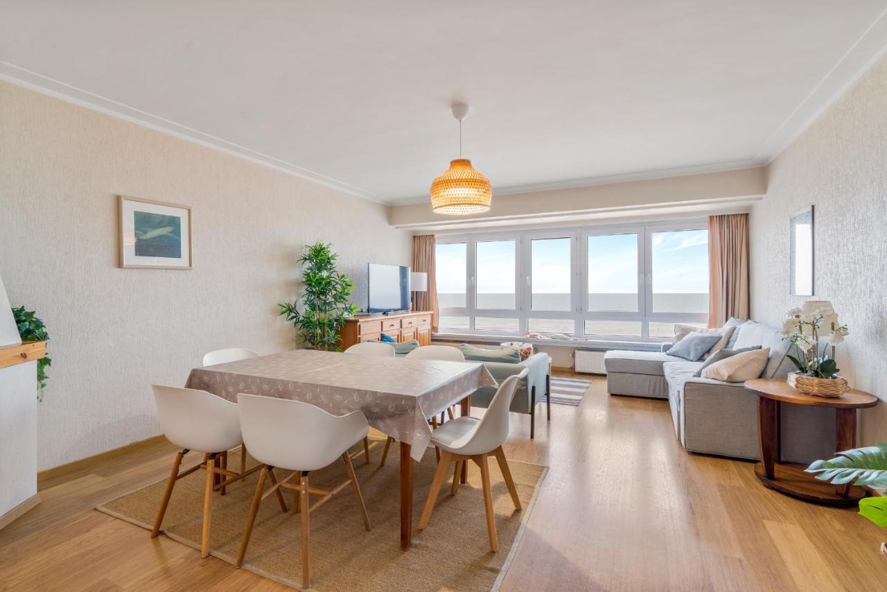 Zonnig Familie App Op Zeedijk Met Zeezicht Voor 6P Apartamento Ostend Exterior foto